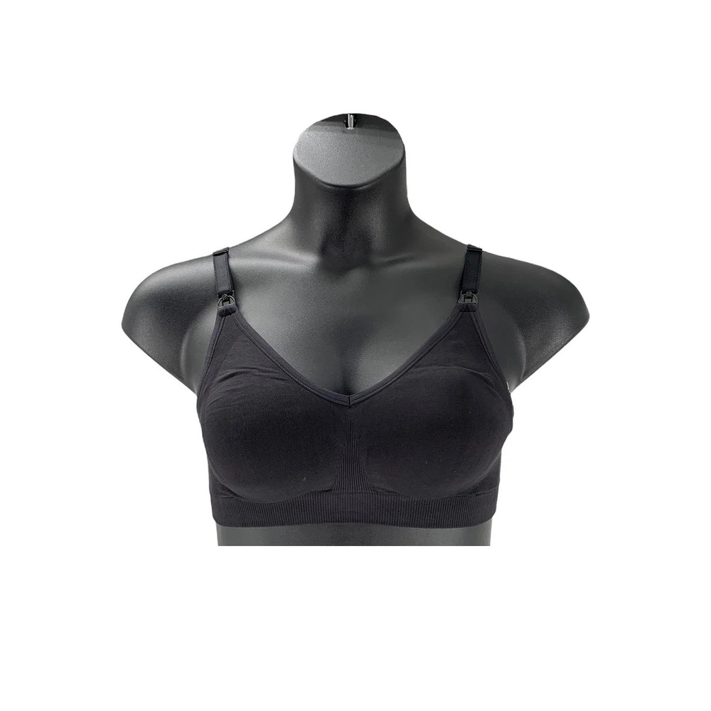 Bravado Designs Body Silk Seamless Nursing Bra Black -